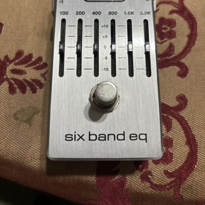 Reverb.com listing, price, conditions, and images for mxr-six-band-eq-silver