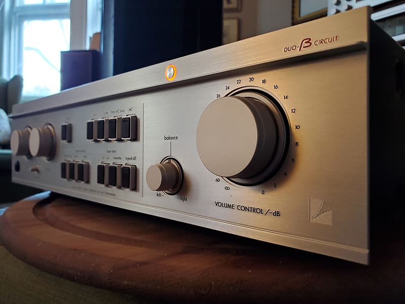 Luxman C-300 Vintage Deluxe Preamp Fully Recapped and Serviced