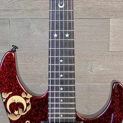 ESP LTD KH-2 Ouija Red Sparkle Kirk Hammett Limited Edition | Reverb