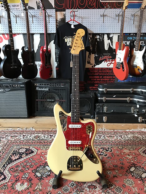 Fender Jaguar 66 Reissue 1994 Blonde Gold Hardware Limited
