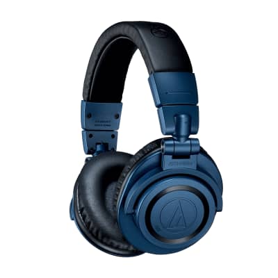 Audio Technica ATH-M50xBT2DS Wireless Bluetooth Headphones, Deep Sea Blue image 2