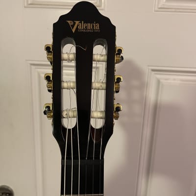 Valencia  VC264Hcsb Full Size (4/4) Student Classical Guitar (Hybrid) 2010s - Vintage Sunburst image 13