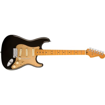 Fender American Ultra Stratocaster Electric Guitar Maple Fingerboard Texas Tea - 0118012790 image 1