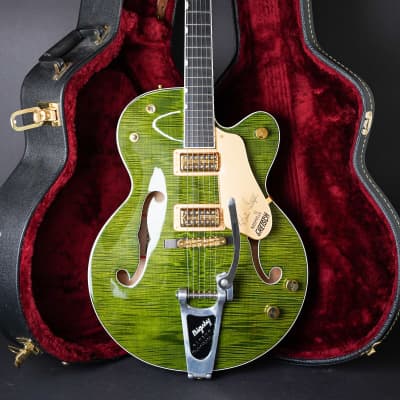 2000 Gretsch G6120 SSU-GR Brian Setzer Signature Green Tiger