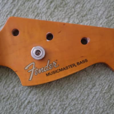 Fender Musicmaster Bass Neck 30 scale image 6