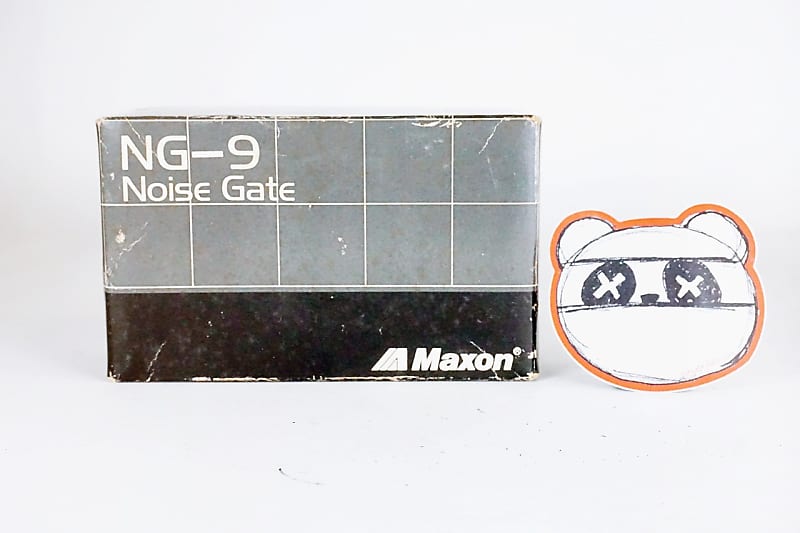 Maxon NG-9 Noise Gate w/Box | Vintage 1980s Made in Japan