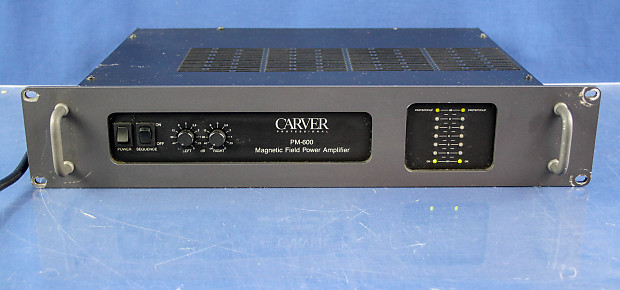 CARVER PM-600 PAパワーアンプ 業務用パワーアンプ カーバー CARVER PM-600 PAパワーアンプ 業務用パワーアンプ カーバー
