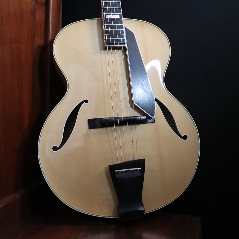 2013 Trenier Excel Acoustic Archtop - Natural - Near Mint image 1