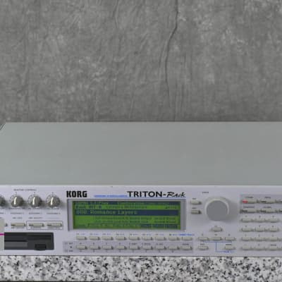 Korg Triton Rack Rackmount 60-Voice Polyphonic Workstation