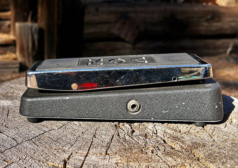 Vintage Vox Wah Pedal Made in the USA V847 Modified with True Bypass,  Volume Boost and Pot Upgrade!