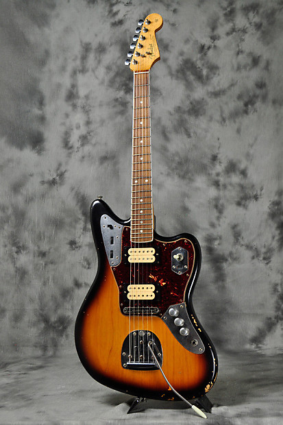 ギター Fender Mexico Kurt Cobain Jaguar Amazon.com: Fender Kurt Cobain Jaguar NOS - 3-Tone Sunburst