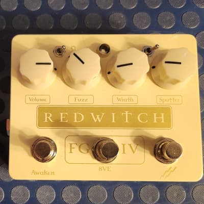 Reverb.com listing, price, conditions, and images for red-witch-fuzz-god-iv