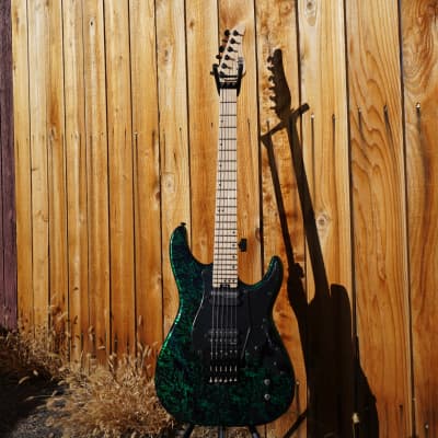 Schecter DIAMOND SERIES Sun Valley Super Shredder FR/S Green | Reverb