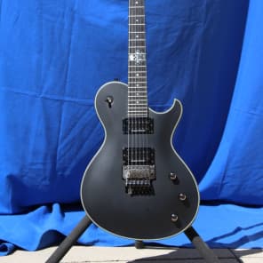 Schecter Prototype "POLTERGEIST" Guitar w/Premium Padded Gig Bag — $575.00 Black Matte image 1