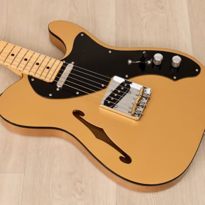 2023 Fender Hybrid II Telecaster Thinline Limited Run Gold Top