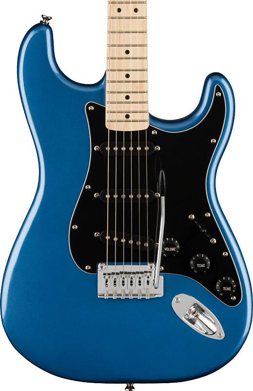 Squier Affinity Series Stratocaster Electric Guitar - Lake Placid Blue with Maple Fingerboard image 1