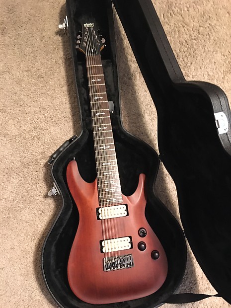 Schecter omen 8 walnut satin hot sale