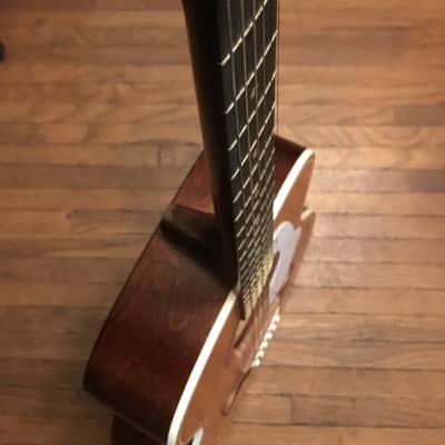 Vintage 1970 Fender F1010 Uni-Bar Acoustic Natural image 11