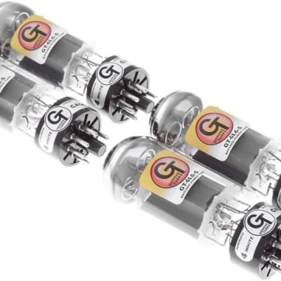 Groove Tubes GT-E34L-SQ Matched Power Tube Quartet - Medium Grade