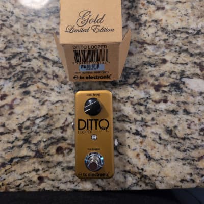 ギター DITTO LOOPER GOLD TC Electronic Ditto Looper Limited Edition | Reverb