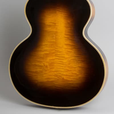 Epiphone  Emperor Arch Top Acoustic Guitar (1946), ser. #55706, grey tolex hard shell case. image 4