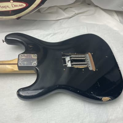 Fender American Vintage '56 Stratocaster Guitar 2016 - Black / Maple neck image 18