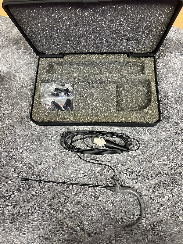 Audio-Technica BP892CW MicroSet Headworn Omni-Directional Condenser Microphone for UniPak 2010s - Black image 1