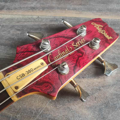 1983 Aria Pro II Japan CSB-380 Cardinal Bass (Made | Reverb