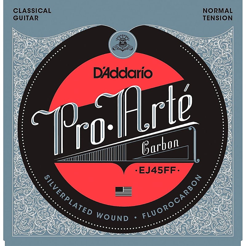 D'Addario Pro-Arte Carbon with Dynacore Basses - Normal Tension Classical Guitar Strings image 1