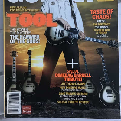 Guitar World Magazine Back Issue June 2006: Adam Jones of