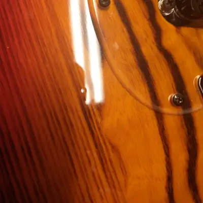 Partscaster Stratocaster 2021 Cherry Sunburst image 19