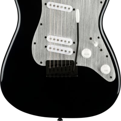 Squier Contemporary Stratocaster Special, R-Maple FB, Silver Anodized PG, Black image 1