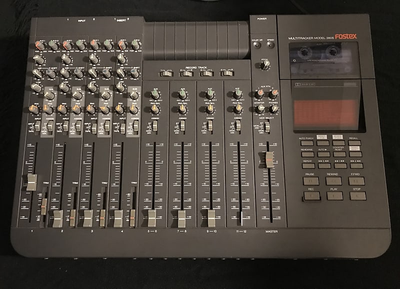 Fostex 380s Portastudio Multitrack Cassette Tape Recorder Reverb