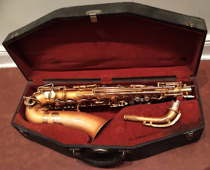 Adler Triumph Saxophone, High G key, all trill keys Reverb