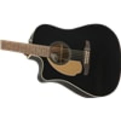 Fender Redondo Player LH, Walnut Fingerboard, Jetty Black image 1
