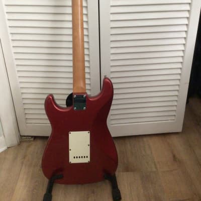 Carlo Robelli Stratocaster 1980s - Red image 4