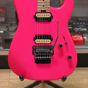 Neon pink charvel top