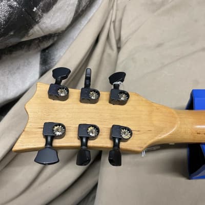 ESP LTD Eclipse Bolt-On Neck Singlecut Guitar - locking tuners missing backs! Red image 15