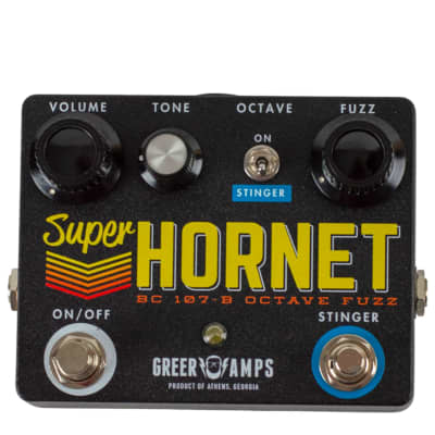 New Greer Amps Super Hornet BC 107-B Octave Fuzz Pedal image 2