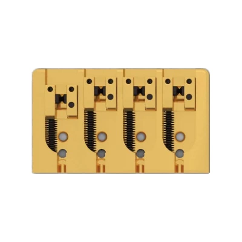 Hipshot A Style Bass Bridge .750 String Spacing (Gold, Reverb
