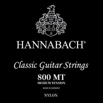 Hannabach 800 Mt Medium Tension   Muta Per Chitarra Classica for sale