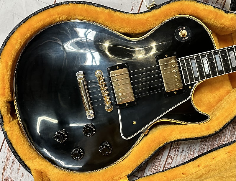 Gibson Custom Shop 1957 Les Paul Custom Reissue VOS Ebony New Unplayed Auth Dlr 8lb 14oz #092 image 1