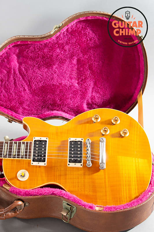 1994 Gibson Les Paul Classic Plus Amber image 1