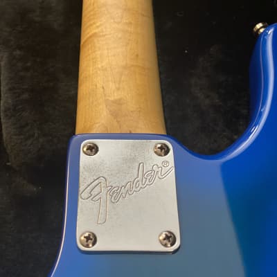 Fender Precision Bass Deluxe RW Fretboard 1995 Blue Burst image 6