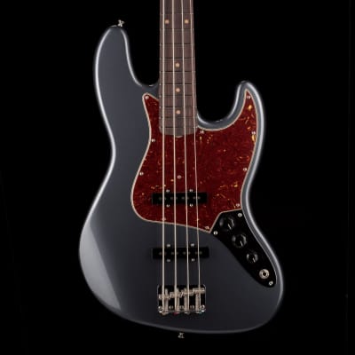 Fender Custom Shop 1964 Jazz Bass Closet Classic Charcoal Frost Metallic With Case for sale