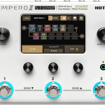 Hotone MP-300 Ampero II Stomp Amp Modeler / Effects Processor