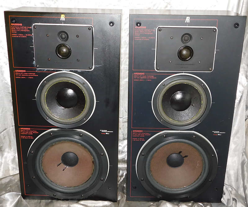 Acoustic Research AR-98LS vintage home stereo speakers image 1