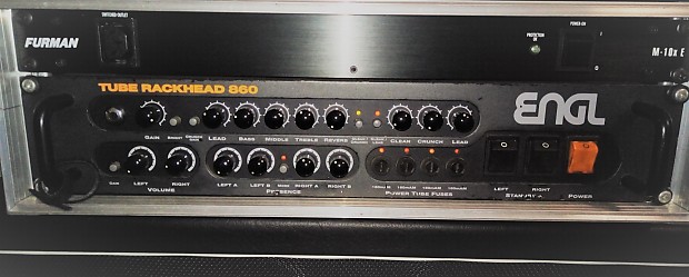 ENGL E860 Tube Rackhead Guitar Head Amplifier - 2x 50w - RARE