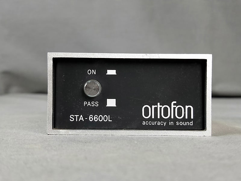 Ortofon STA-6600L MC Step-up Transformer In Excellent Condition image 1