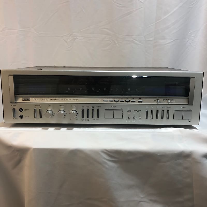 Sansui 7900z 1980-82 - silver/woodgrain  			